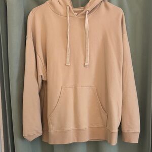 Aerie Men's Beige Hoodie Sweater